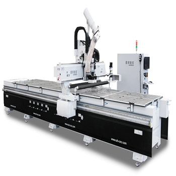 E4 CNC фреза с двойна работна станция за рязане на дърво