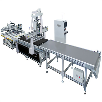 CNC рутер с двойна работна станция за рязане на дърво